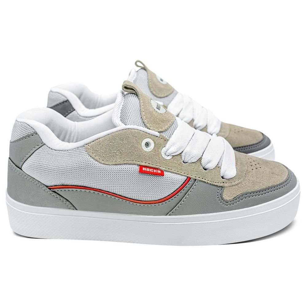 Tênis Hocks Puff Smog Unissex | Cinza Cinza 3