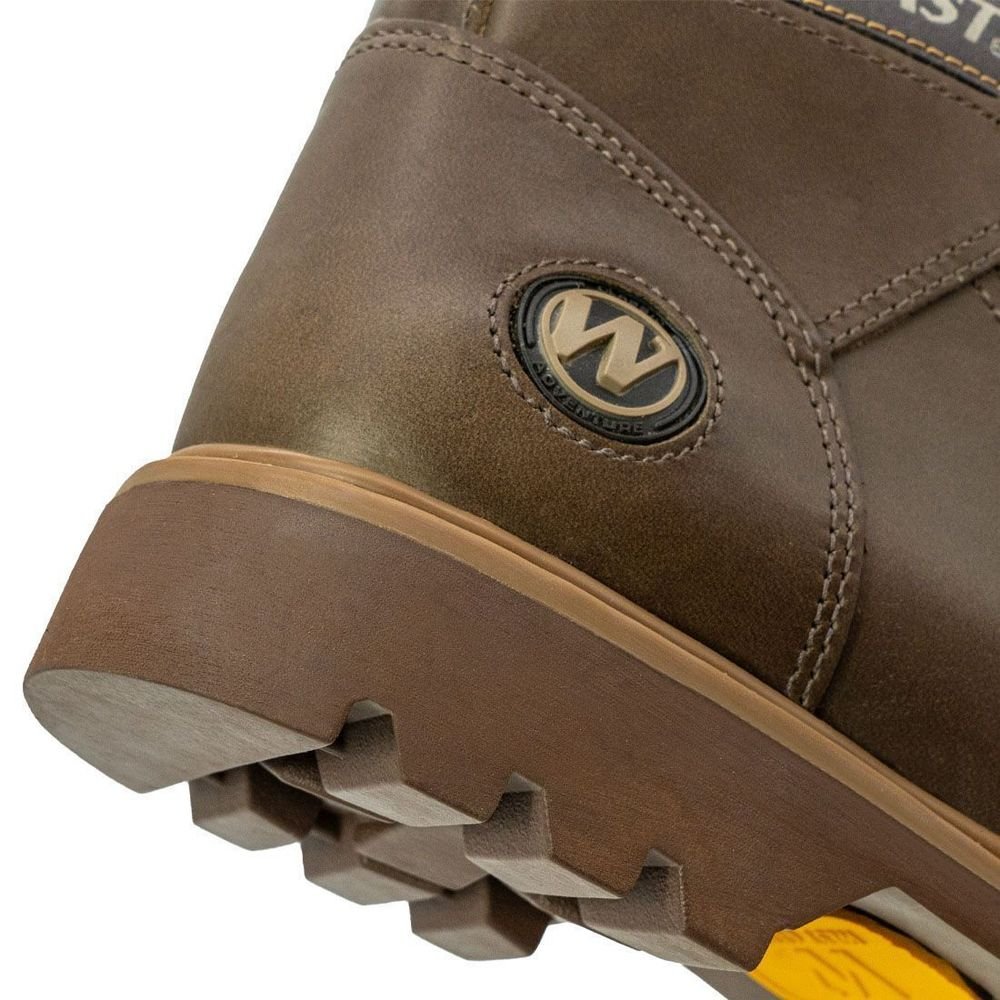 Bota West Coast 08 Worker Classic Anilina Coffe Brown Unissex | Marrom Marrom 6