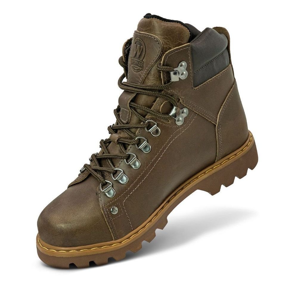 Bota West Coast 08 Worker Classic Anilina Coffe Brown Unissex | Marrom Marrom 4
