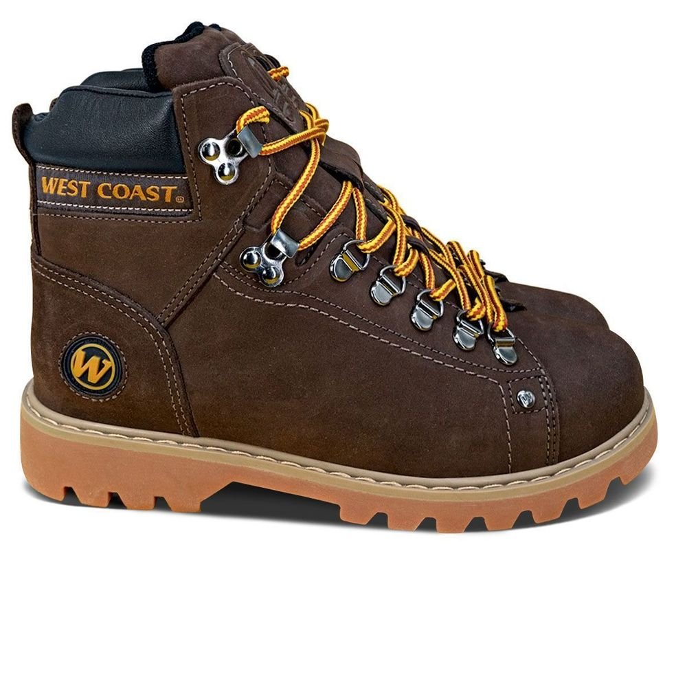 Bota West Coast 08 Worker Classic Brown Coffe Gum | Marrom Marrom 3