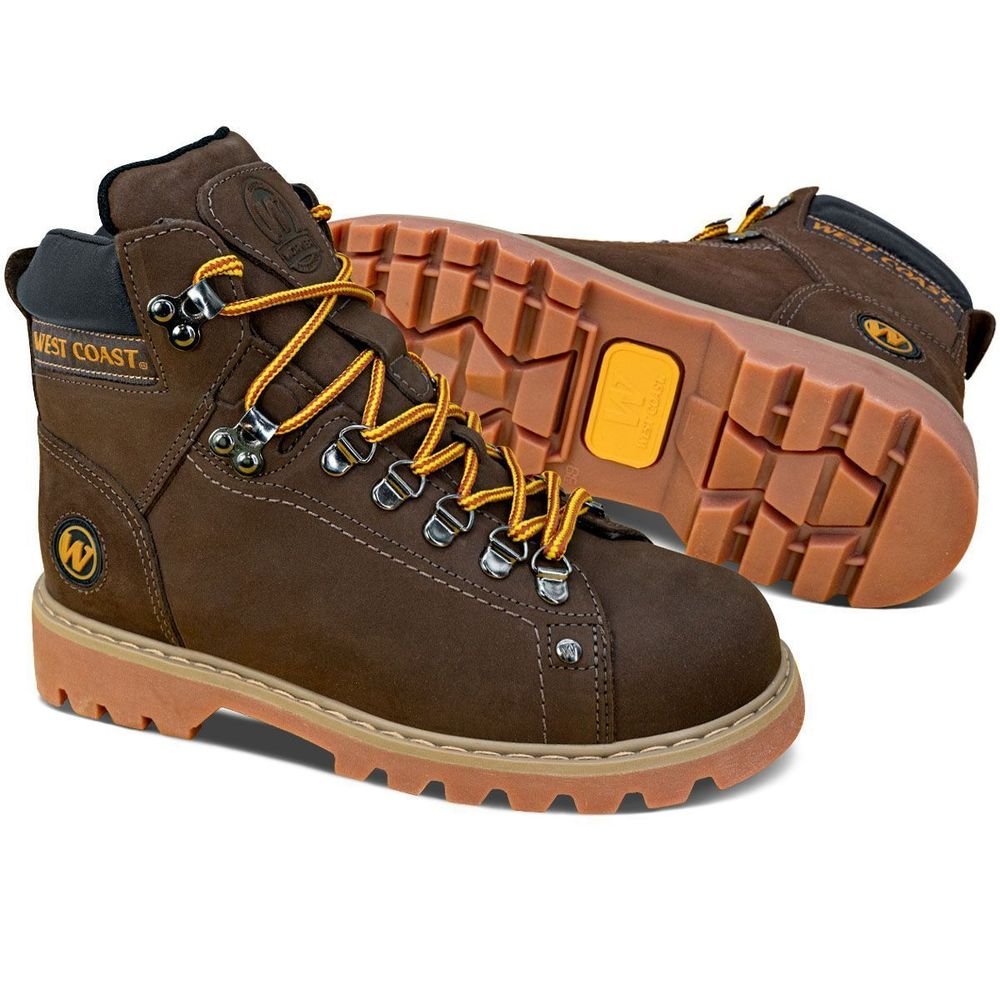 Bota West Coast 08 Worker Classic Brown Coffe Gum | Marrom Marrom 2