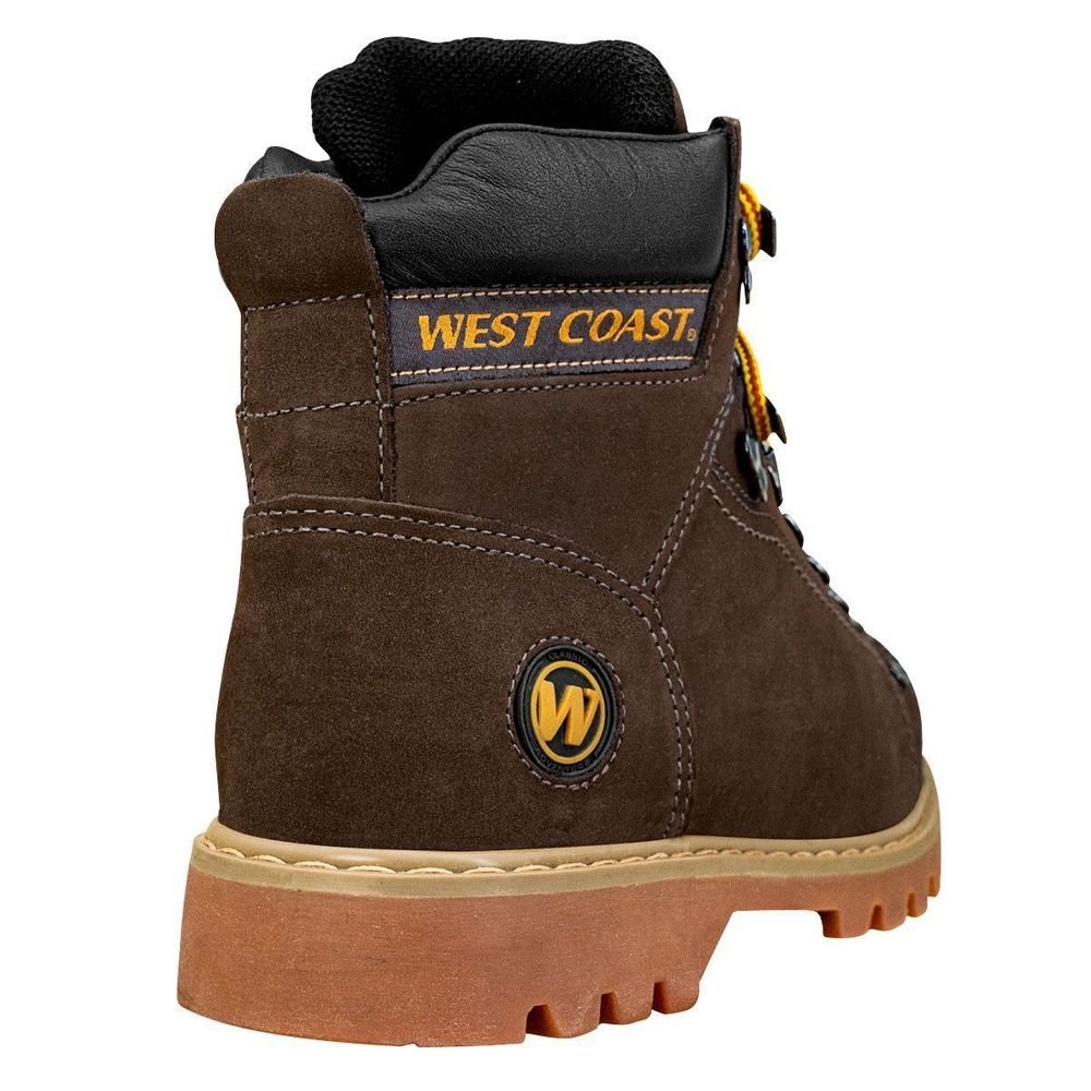 Bota West Coast 08 Worker Classic Brown Coffe Gum | Marrom Marrom 7