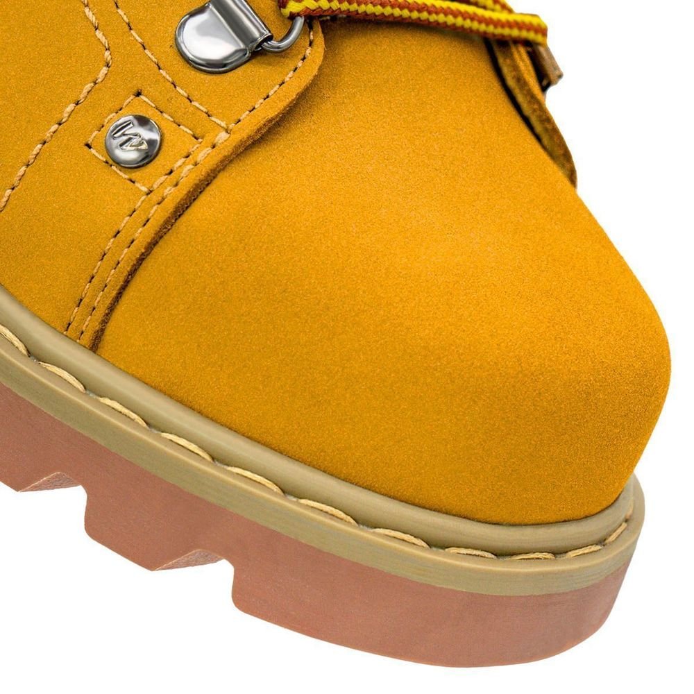 Bota West Coast 08 Worker Classic Caramel Coffee Gum Unissex | Marrom Amarelo 6