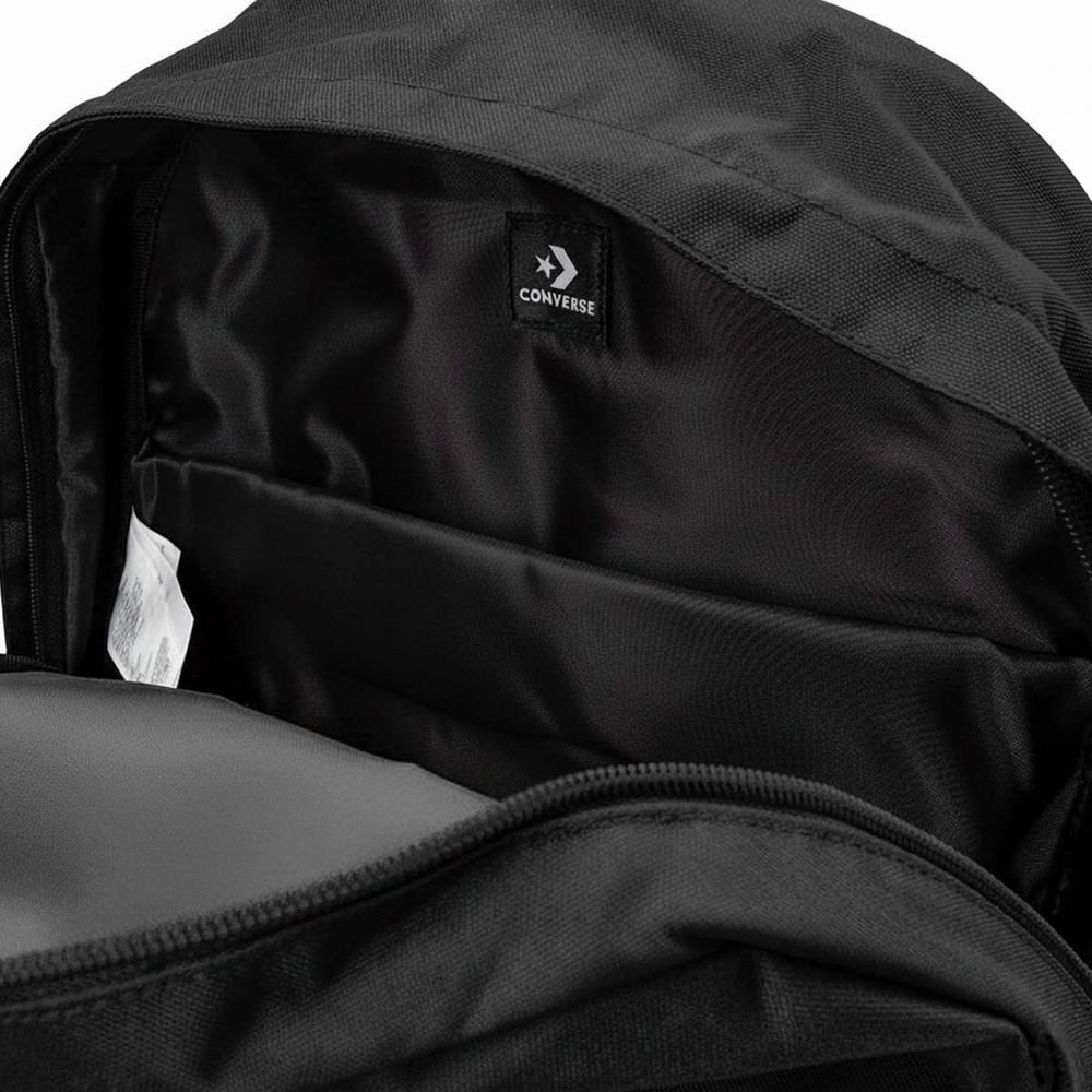 Mochila Converse Go 2 Black Unissex | Preto Preto 4