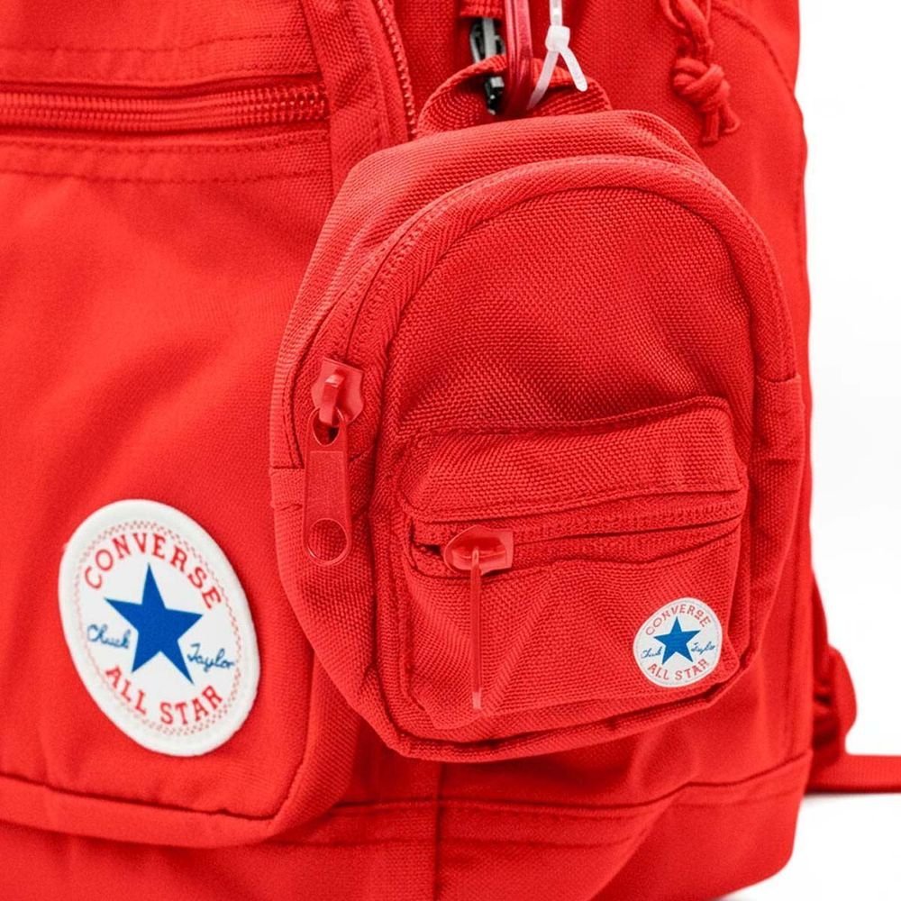 Mochila Converse Go 2 Red Unissex | Vermelho Vermelho 3
