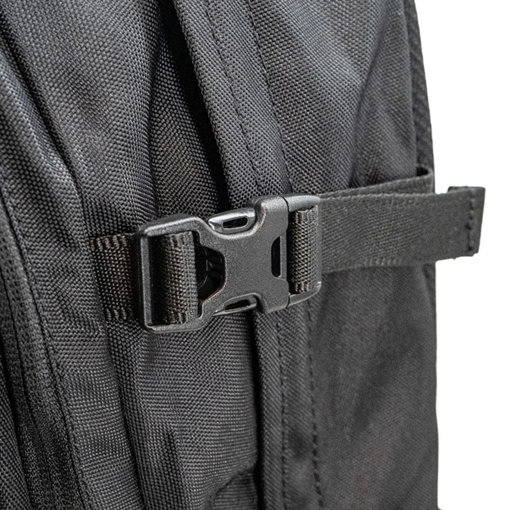 Mochila Converse Straight Edge Unissex | Preto Preto 3