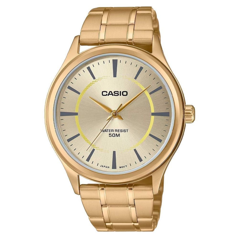 Relógio Casio Analógico Aço LTC-100G-9EVDF-SC | Dourado
