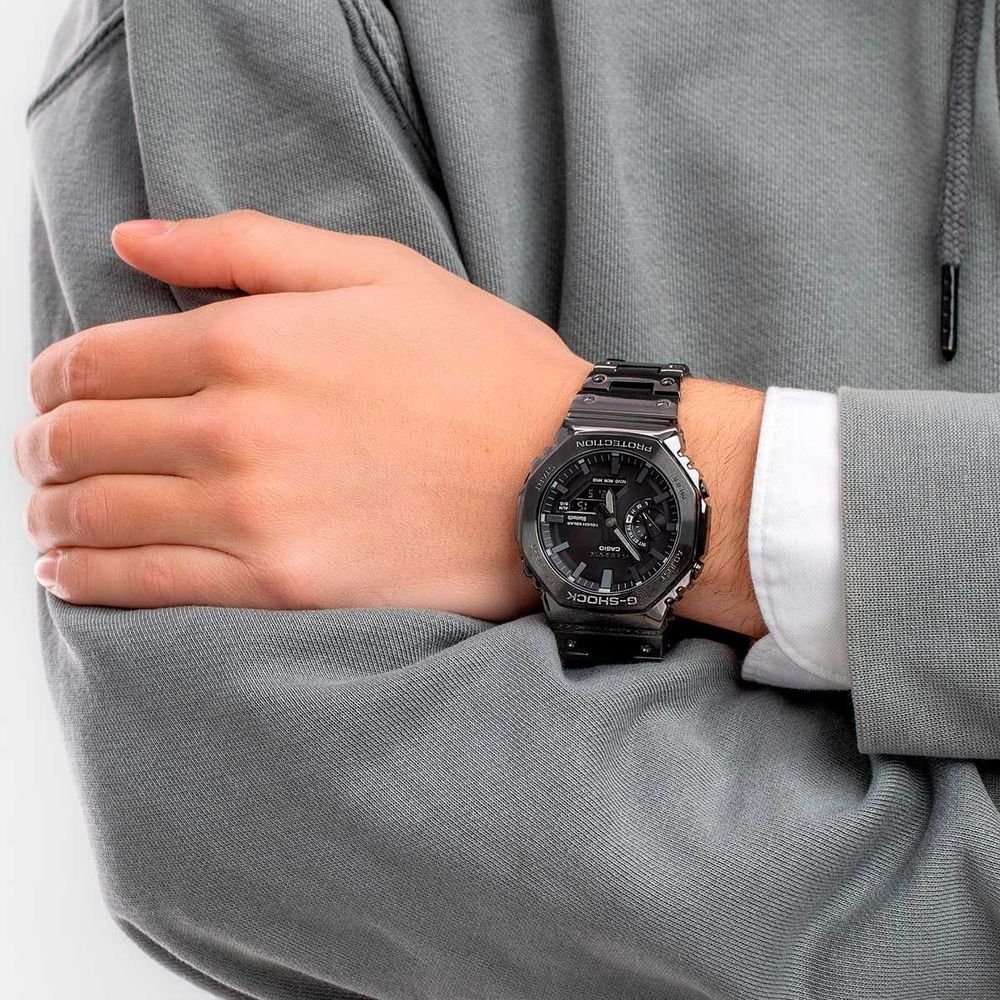 Relógio Casio G-Shock Ana-Digital GM-B2100BD-1ADR | Preto Preto 6