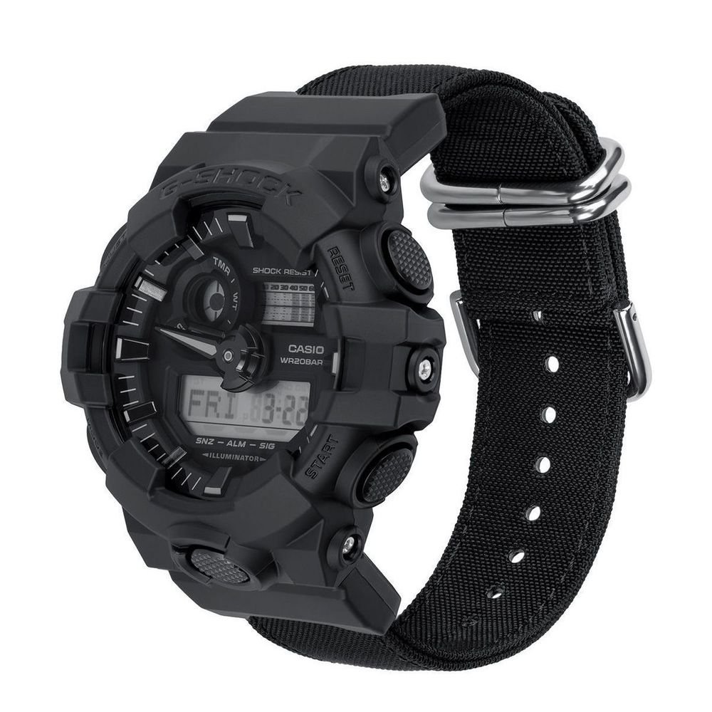 Relógio Casio G-Shock Digital GA-700BCE-1ADR | Preto Preto 3