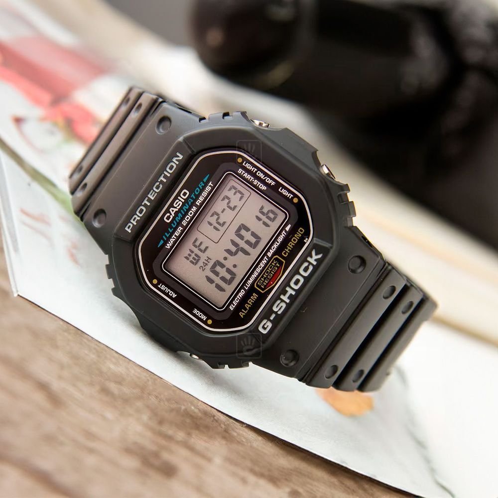 Relógio Casio G-Shock Digital | DW-5600UE-1DR Preto 7