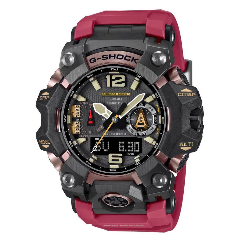 Relógio Casio G-Shock MUDMASTER GWG-B1000-1A4DR | Vermelho
