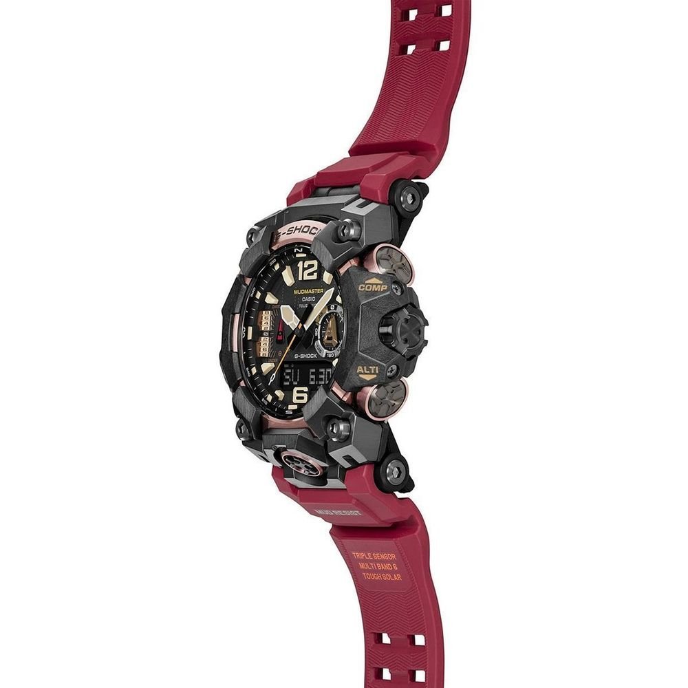 Relógio Casio G-Shock MUDMASTER GWG-B1000-1A4DR | Vermelho Preto/Vermelho 4