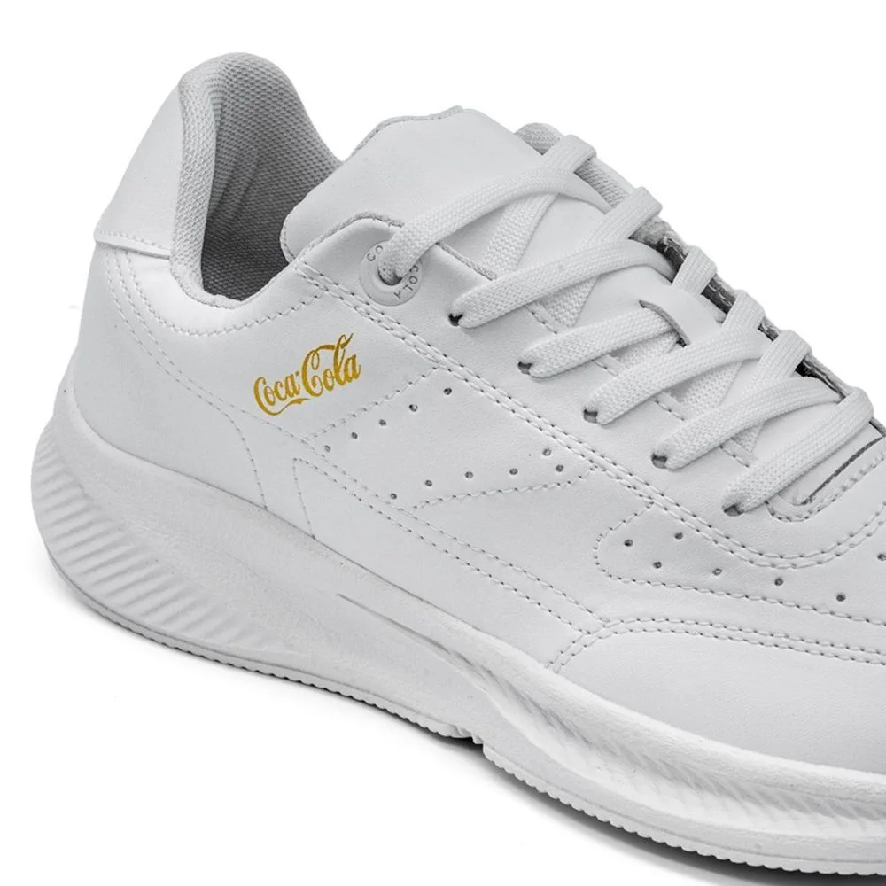 Tênis Coca Cola Horizon Bay Unissex | Branco Branco 5
