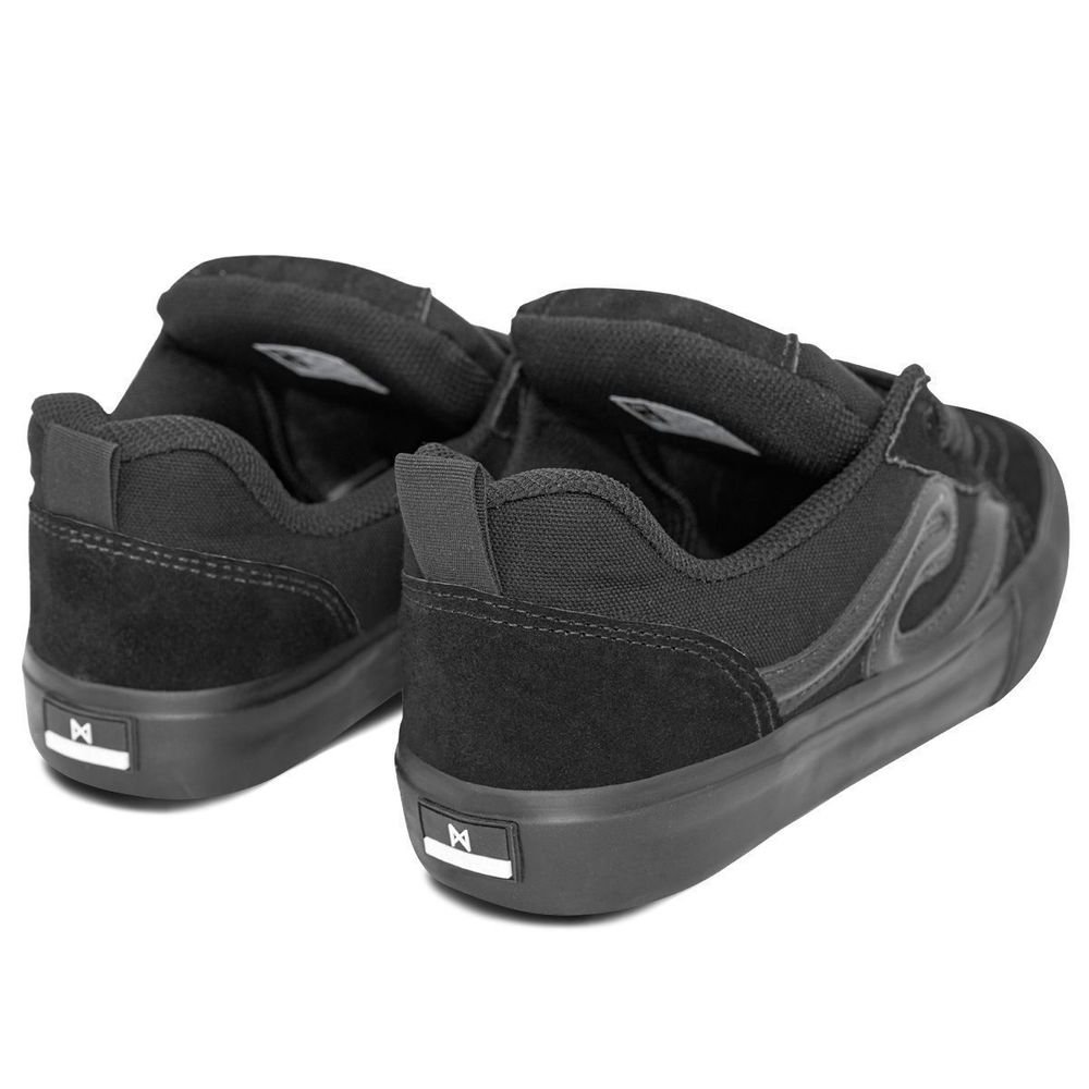 Tênis Comply Unissex Camurça Fat Lace Rogue All Black | Preto Preto 4