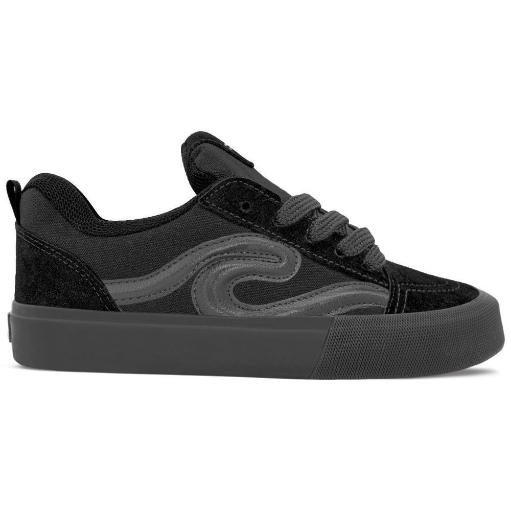 Tênis Comply Unissex Camurça Fat Lace Rogue All Black | Preto