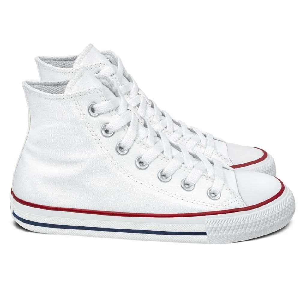Tênis Converse Chuck Taylor All Star High Infantil | Branco Branco 3