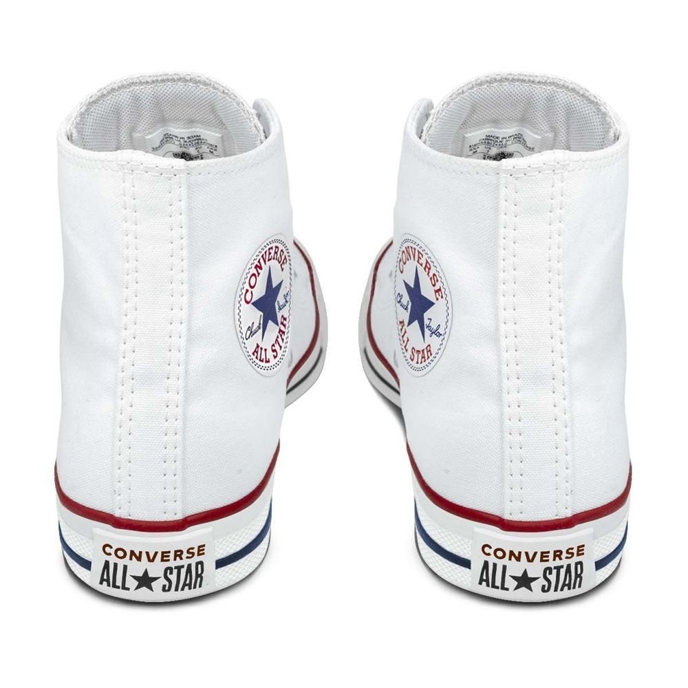Tênis Converse Chuck Taylor All Star High Infantil | Branco Branco 5