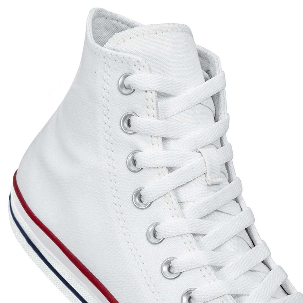 Tênis Converse Chuck Taylor All Star High Infantil | Branco Branco 6