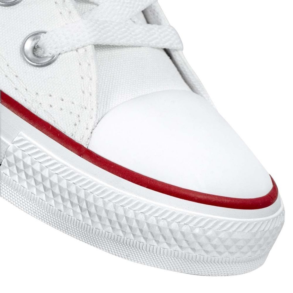 Tênis Converse Chuck Taylor All Star High Infantil | Branco Branco 7