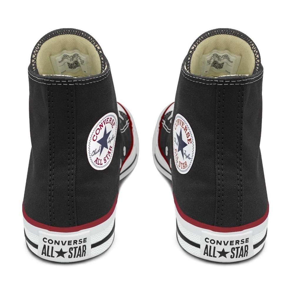 Tênis Converse Chuck Taylor All Star High Infantil | Preto Branco Preto 5