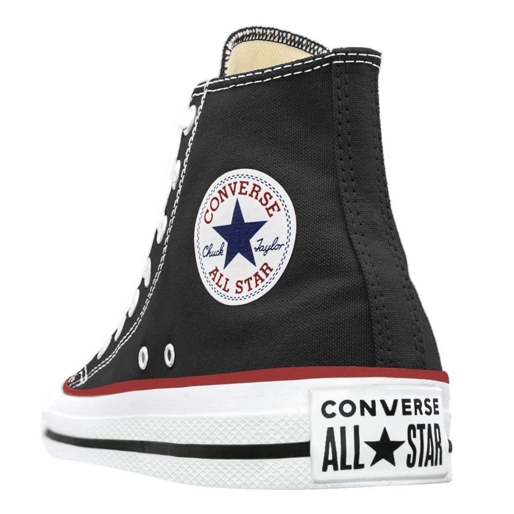 Tênis Converse Chuck Taylor All Star High Infantil | Preto Branco Preto 8