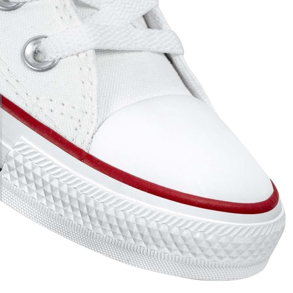 Tênis Converse Chuck Taylor All Star Infantil | Branco Branco 7