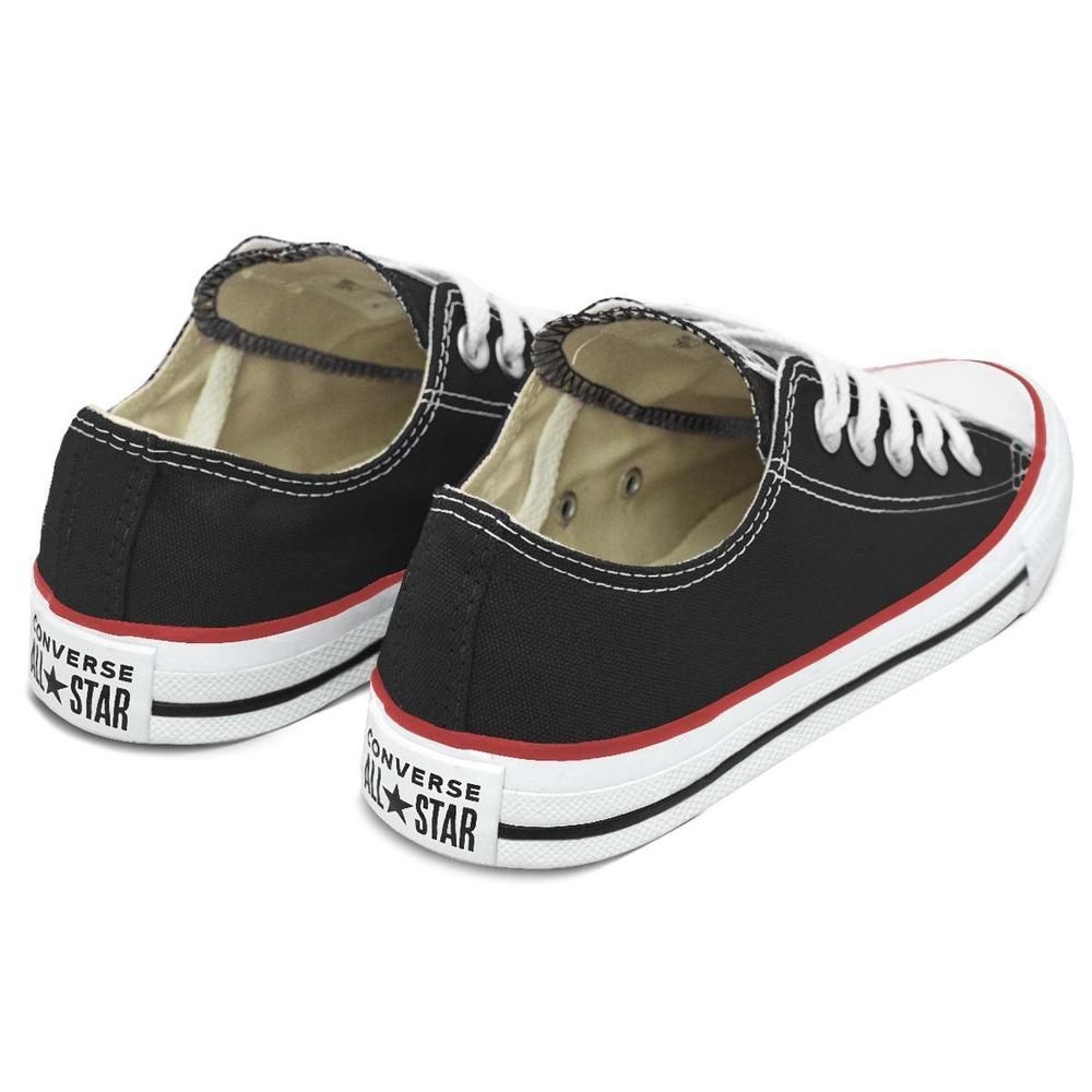 Tênis Converse Chuck Taylor All Star Infantil | Preto Branco Preto 4