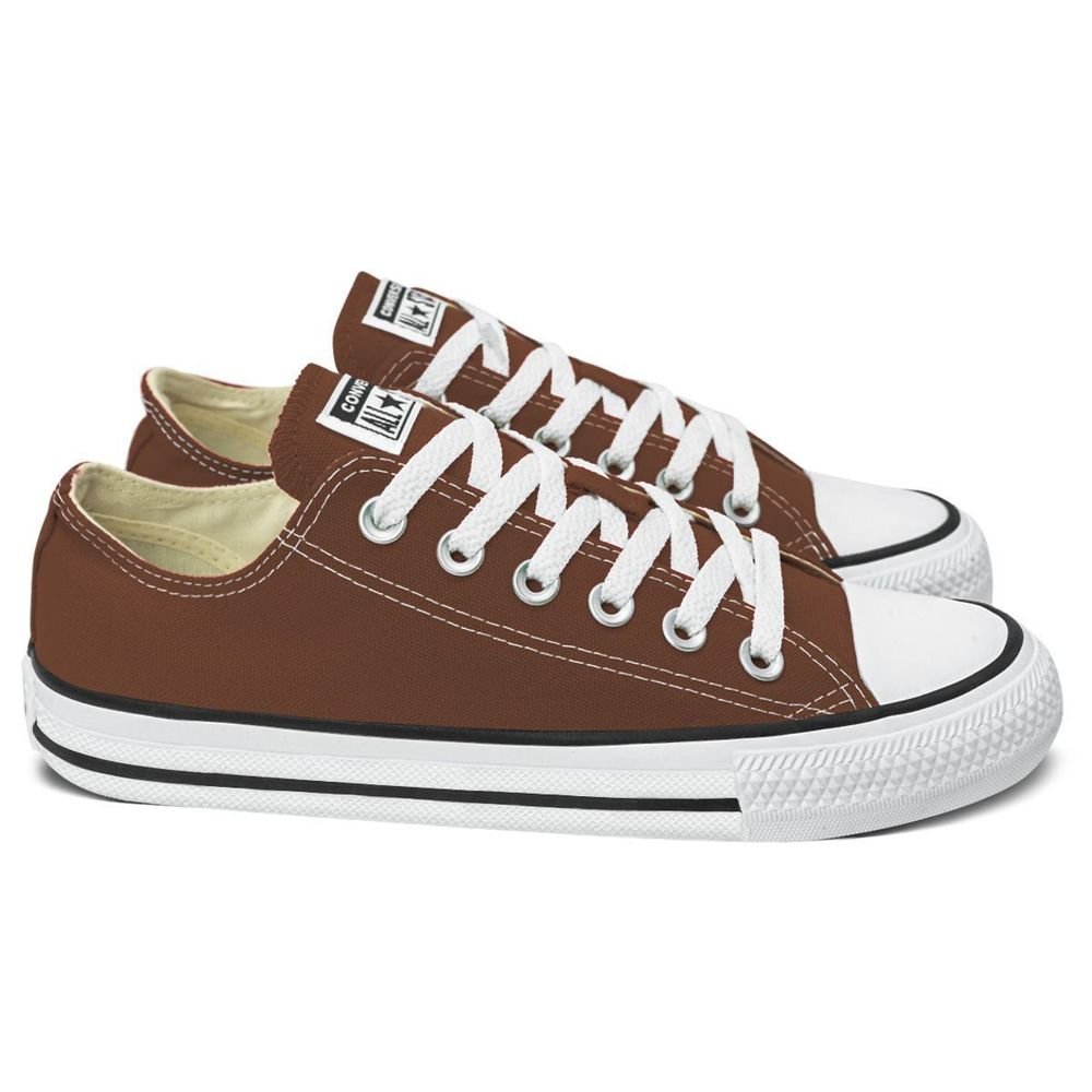 Tênis Converse Chuck Taylor All Star Unissex | Marrom Branco Marrom 3