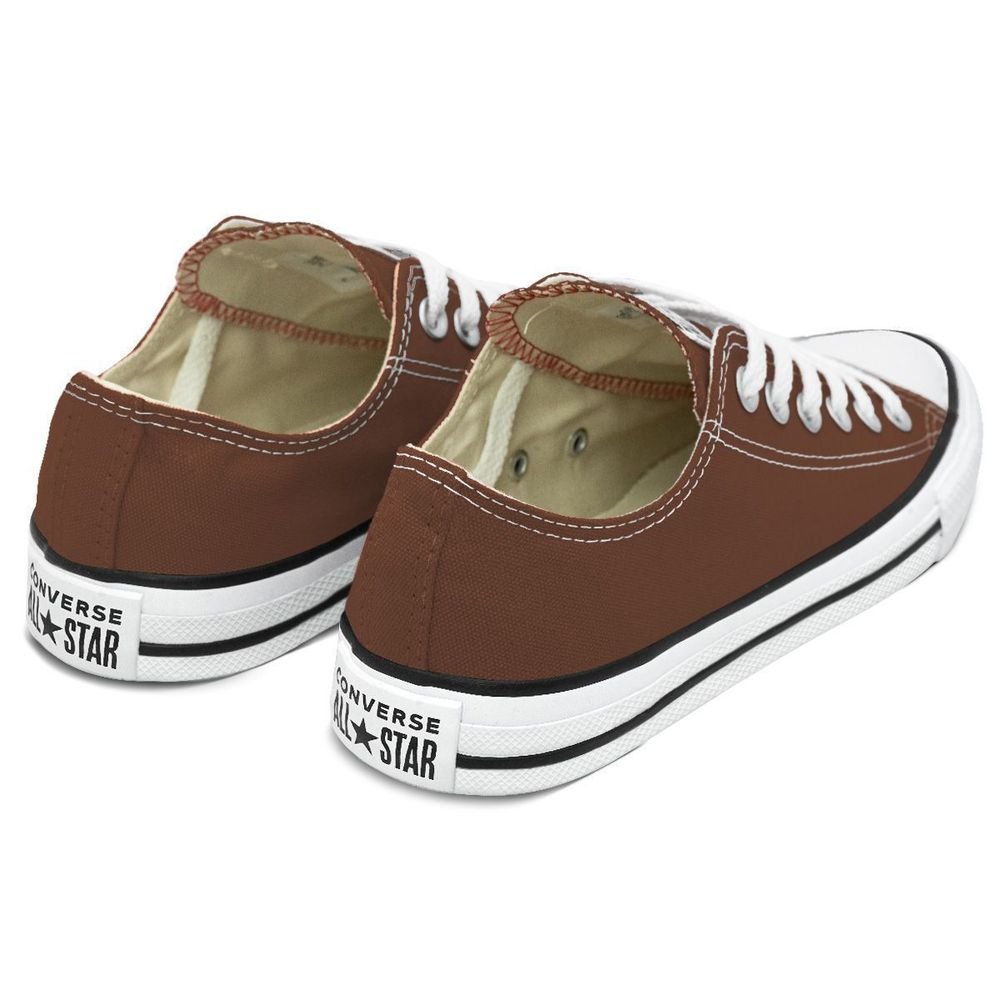 Tênis Converse Chuck Taylor All Star Unissex | Marrom Branco Marrom 4
