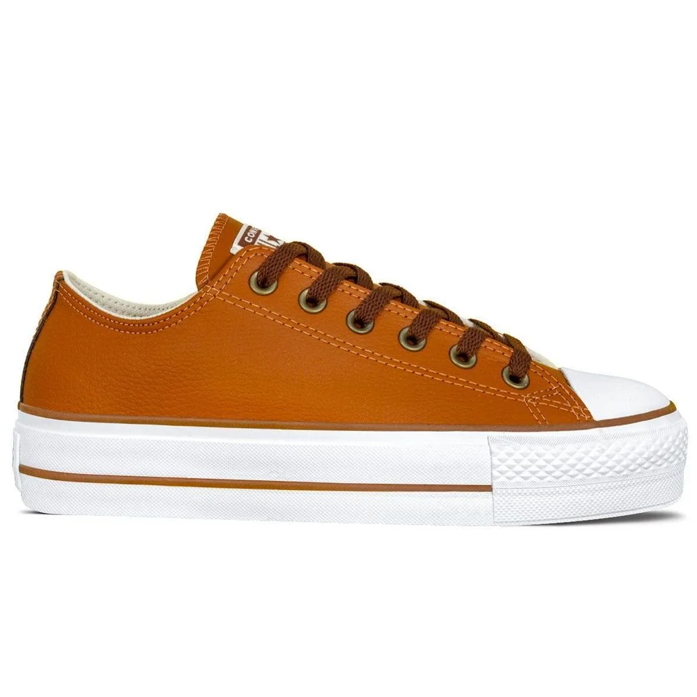 Tênis Converse Couro Unissex  Lift All Star | Marrom