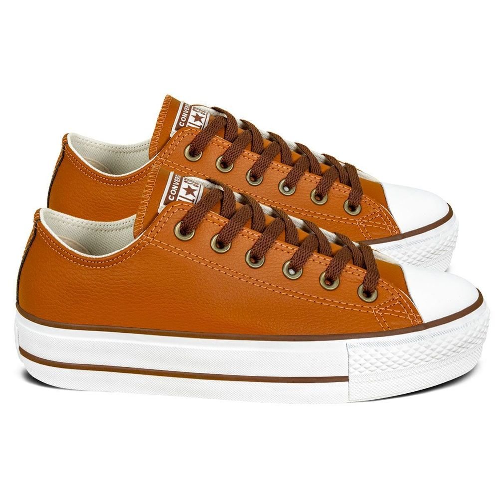Tênis Converse Couro Unissex  Lift All Star | Marrom Marrom 3