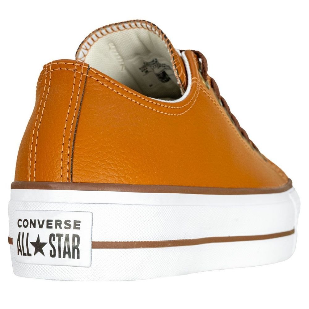 Tênis Converse Couro Unissex  Lift All Star | Marrom Marrom 8