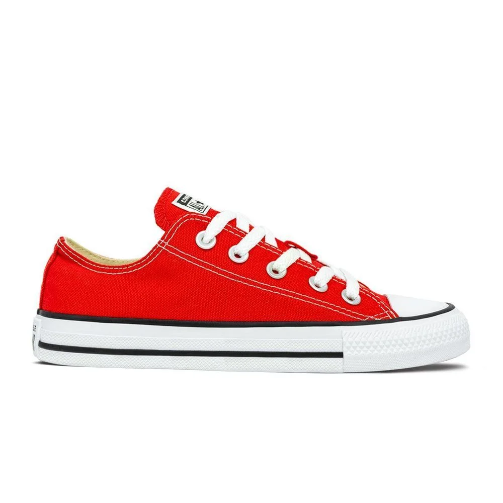 Tênis Converse Infantil Lona Chuck Taylor All Star | Vermelho Vermelho 5