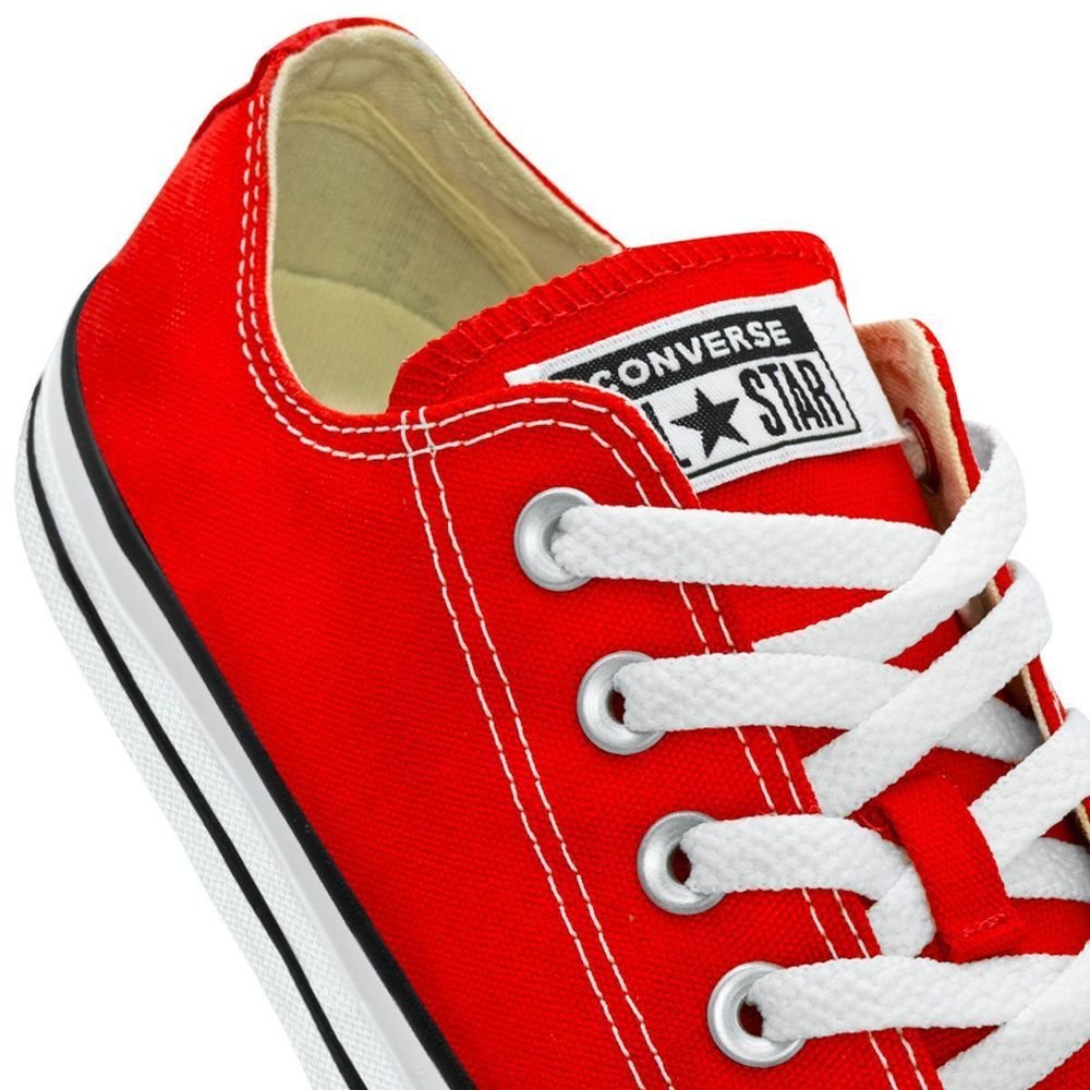 Tênis Converse Infantil Lona Chuck Taylor All Star | Vermelho Vermelho 3