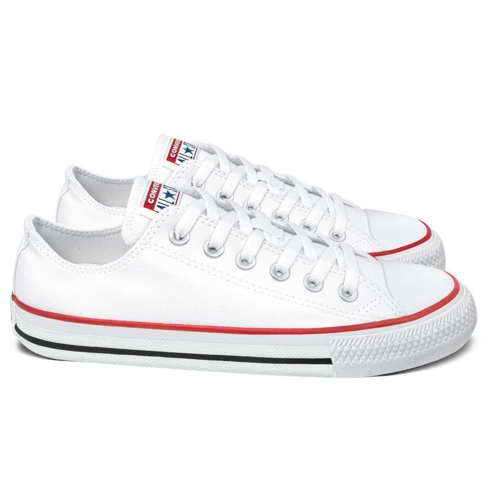 Tênis Converse Lona Chuck Taylor All Star | Branco Branco 3