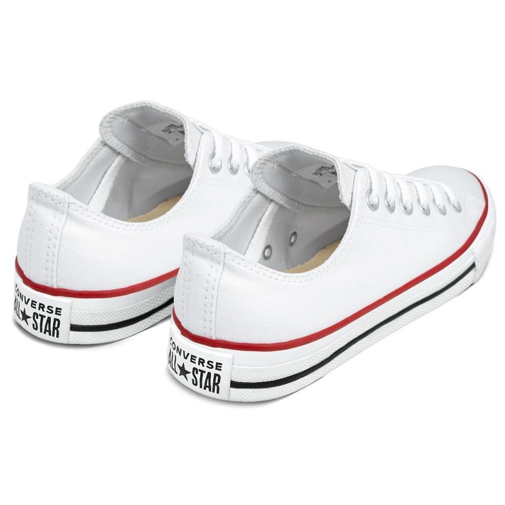 Tênis Converse Lona Chuck Taylor All Star | Branco Branco 4