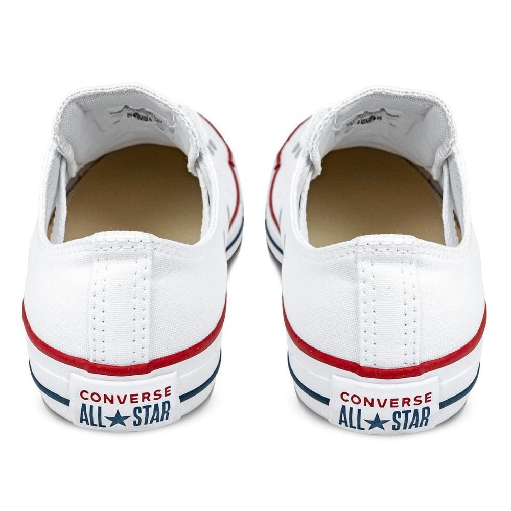 Tênis Converse Lona Chuck Taylor All Star | Branco Branco 5