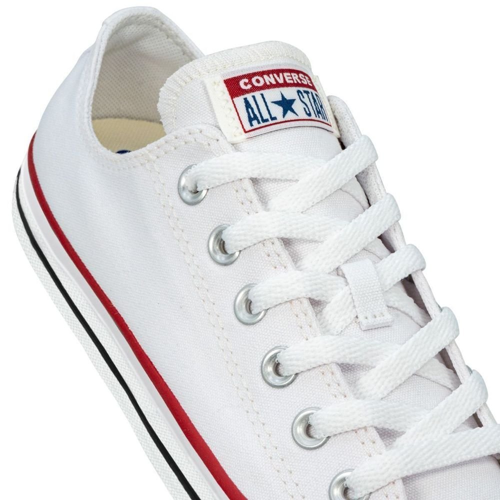 Tênis Converse Lona Chuck Taylor All Star | Branco Branco 6