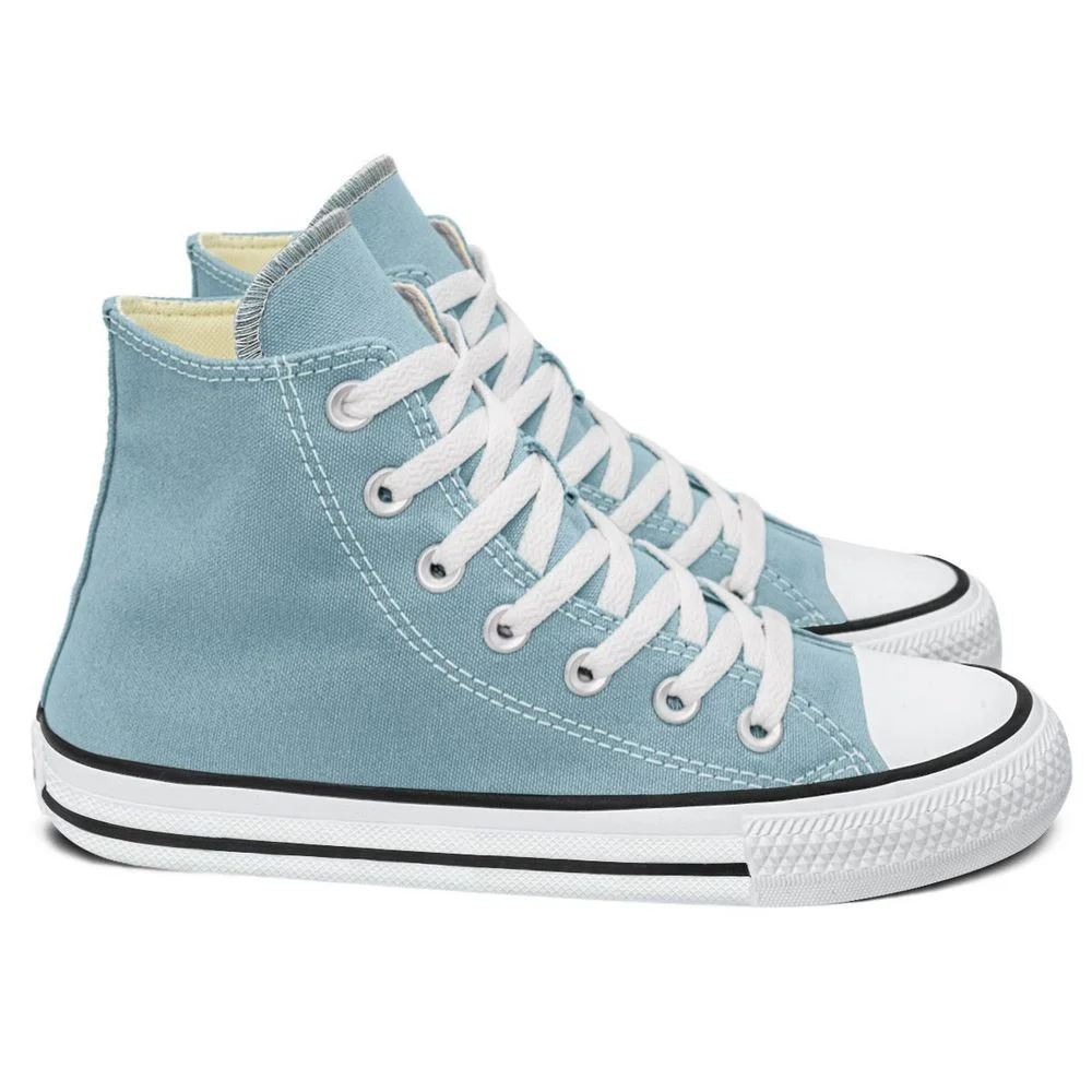 Tênis Converse Lona Unissex Cano Alto Chuck Taylor All Star |  Azul SuperLua Azul 3