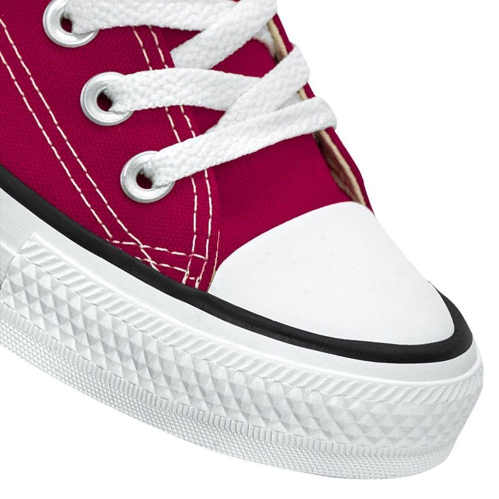 Tênis Converse Chuck Taylor All Star Cano Alto Lona Unissex | Bordô Bordô 7