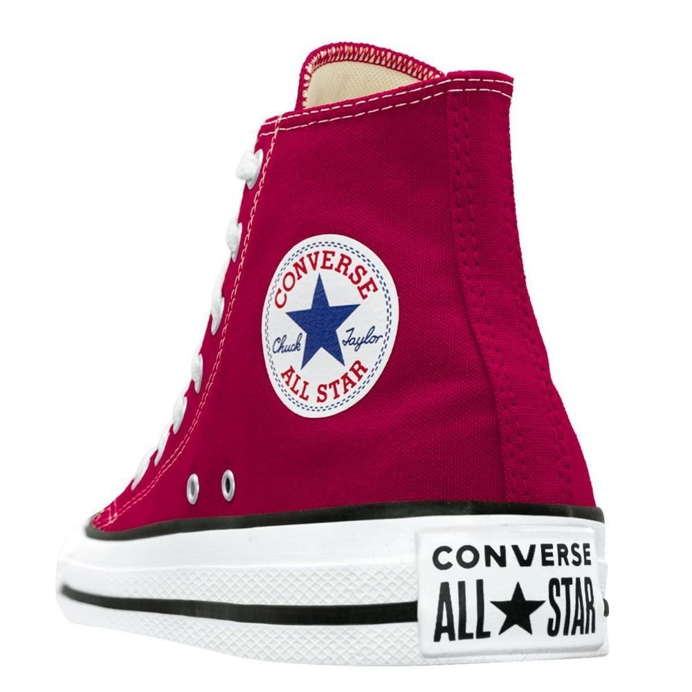 Tênis Converse Chuck Taylor All Star Cano Alto Lona Unissex | Bordô Bordô 8