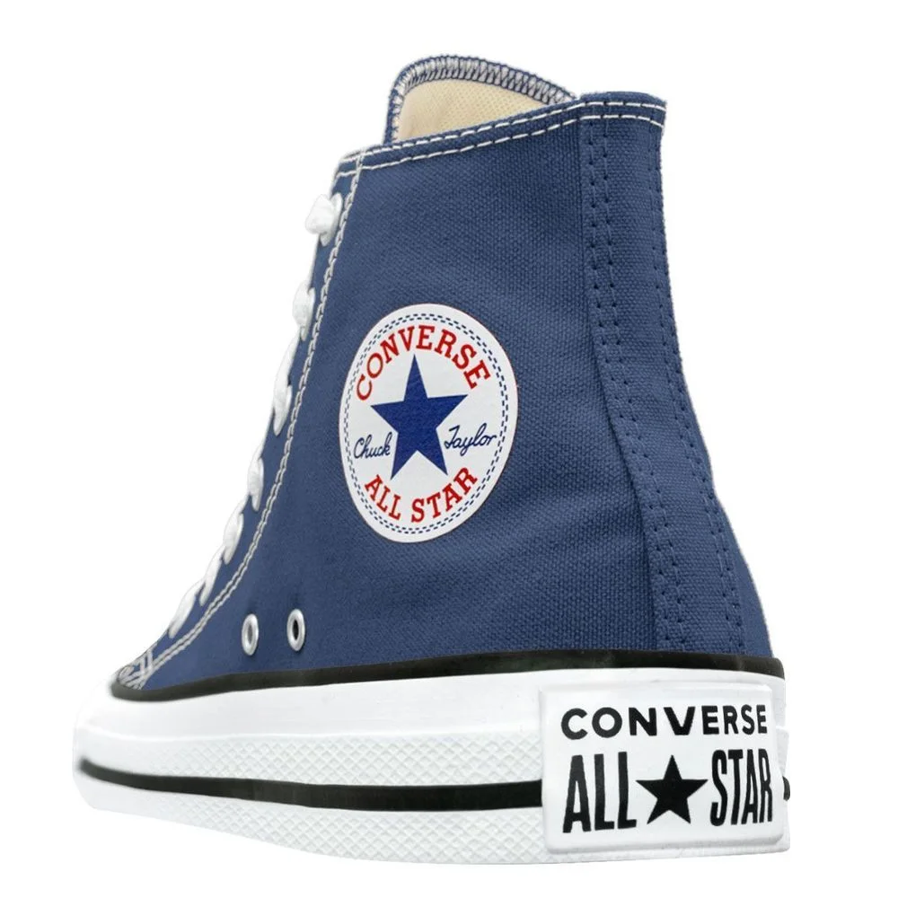 Tênis Converse Lona Unissex Cano Alto Chuck Taylor All Star | Marinho Azul 8
