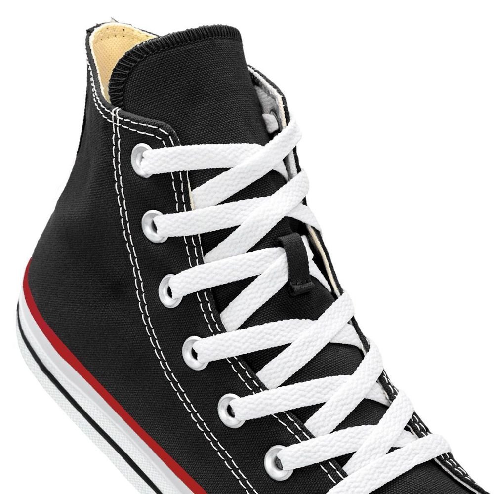 Tênis Converse Lona Unissex Cano Alto Chuck Taylor All Star | Preto Preto 6