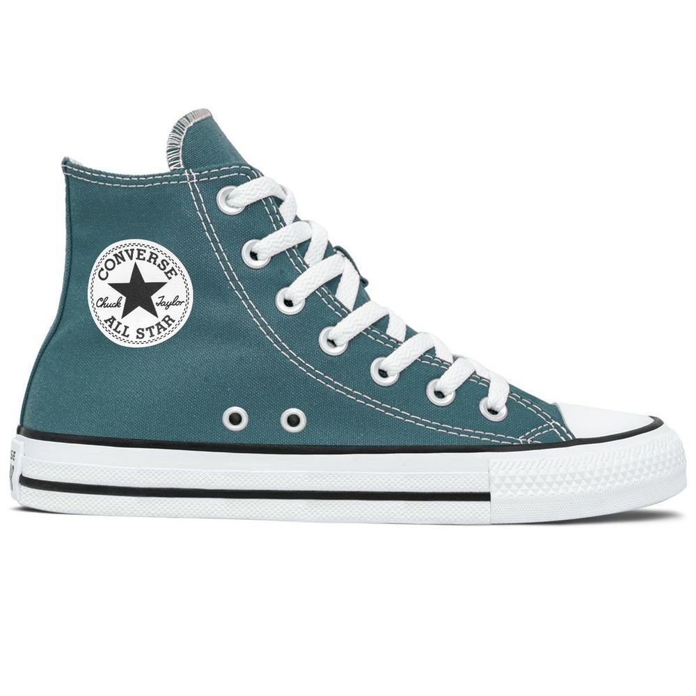 Tênis Converse Lona Unissex Cano Alto Chuck Taylor All Star | Verde