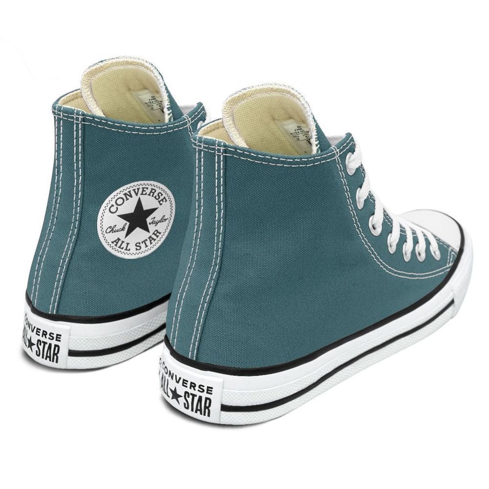 Tênis Converse Lona Unissex Cano Alto Chuck Taylor All Star | Verde Verde 4