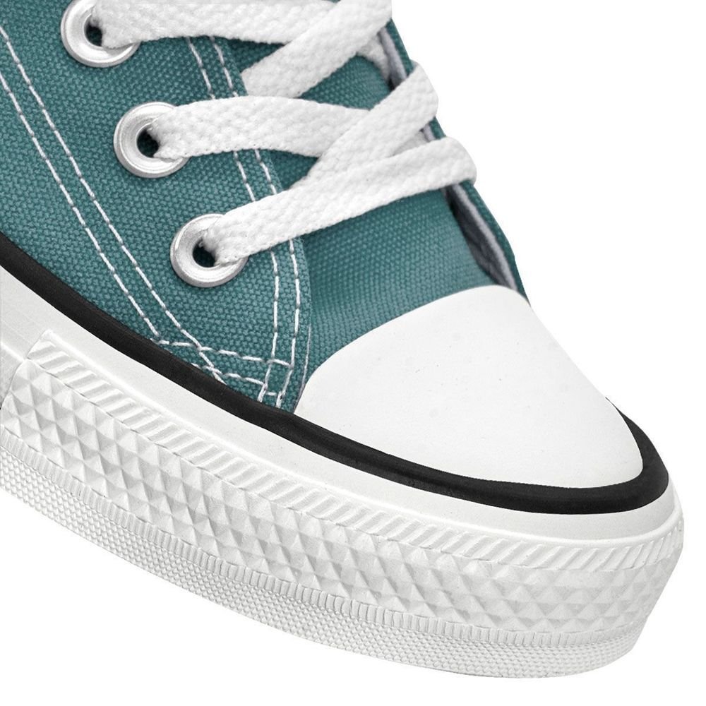 Tênis Converse Lona Unissex Cano Alto Chuck Taylor All Star | Verde Verde 6