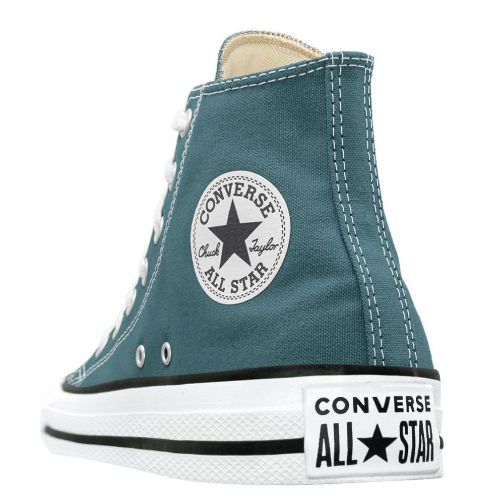 Tênis Converse Lona Unissex Cano Alto Chuck Taylor All Star | Verde Verde 7