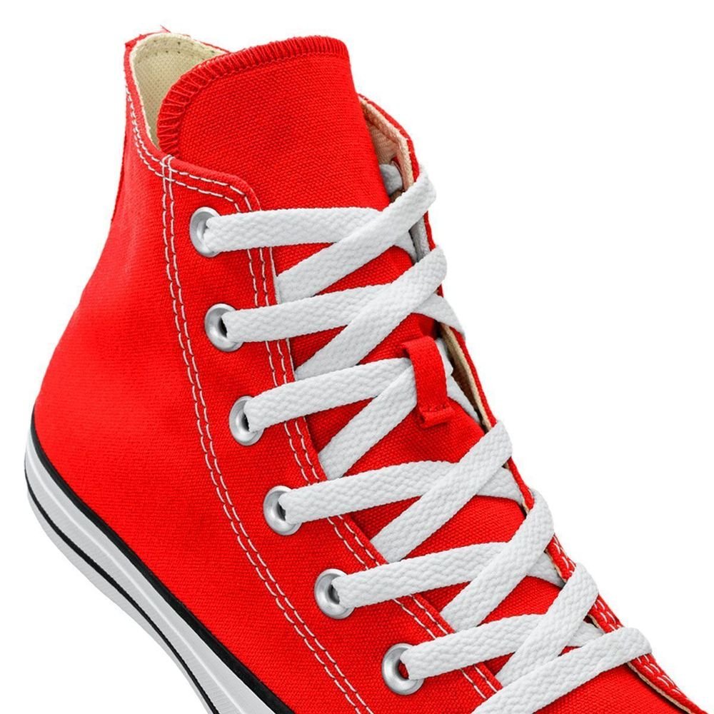 Tênis Converse Lona Unissex Cano Alto Chuck Taylor All Star | Vermelho Vermelho 6