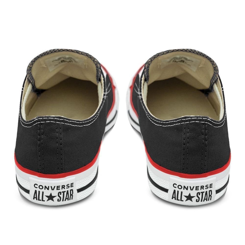 Tênis Converse Lona Unissex Chuck Taylor All Star | Preto Preto 3