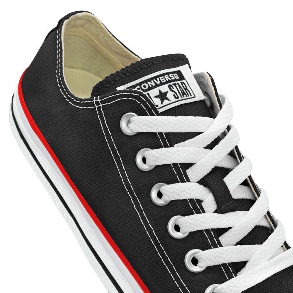 Tênis Converse Lona Unissex Chuck Taylor All Star | Preto Preto 4